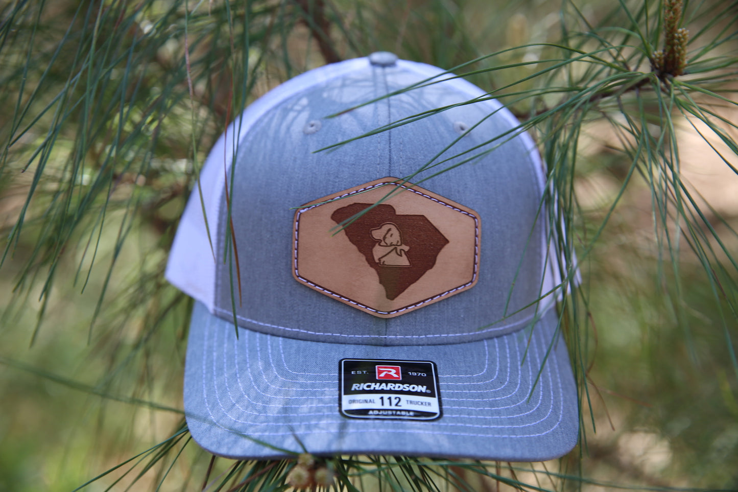 Leather Patch State Hat