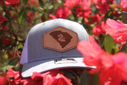 Leather Patch State Hat