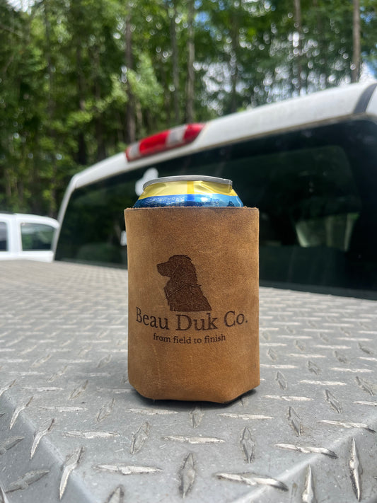 Leather Can Cooler