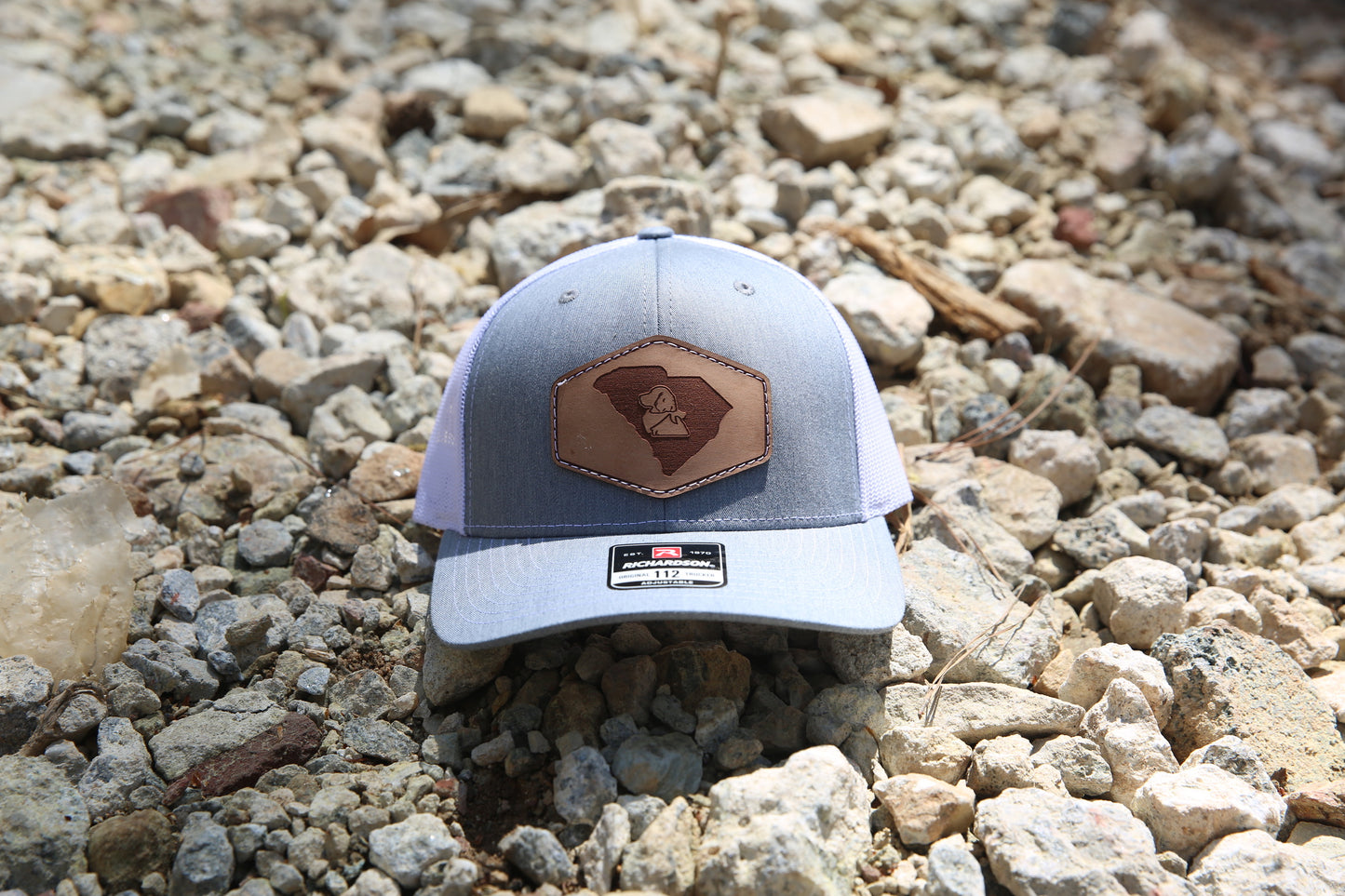 Leather Patch State Hat