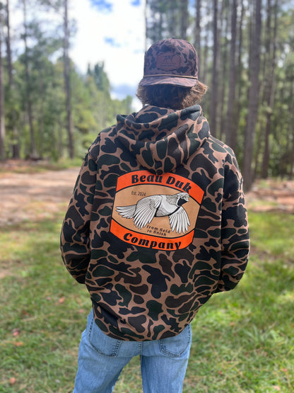 Quail Duk camo hoodie