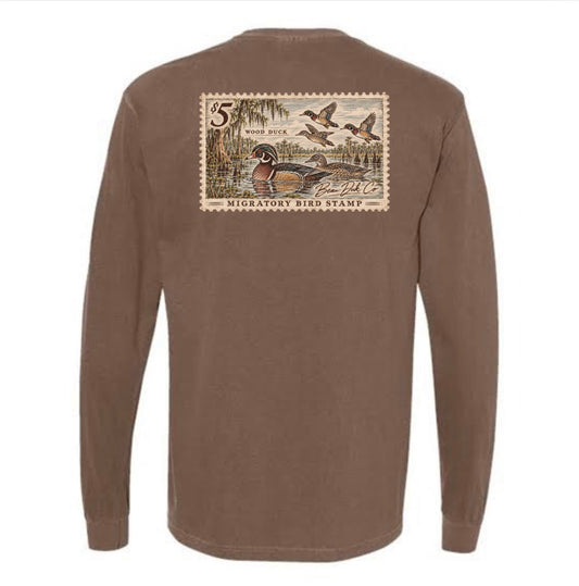 Wood Duk Conservation Stamp Tee