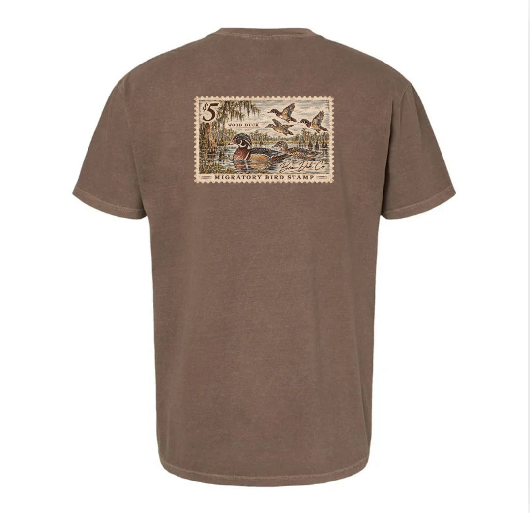 Wood Duk Conservation Stamp Tee SS