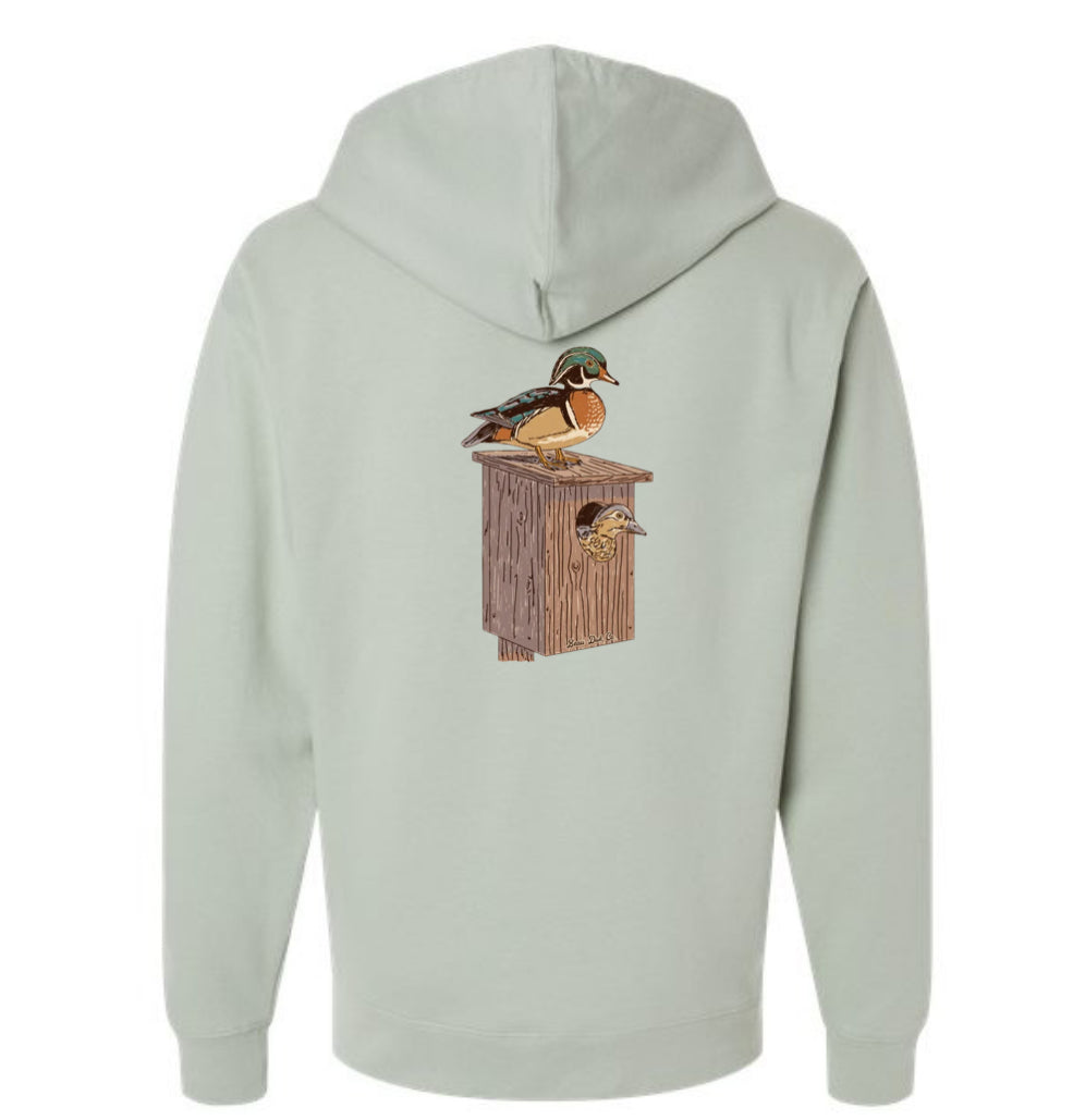 Wood Duck Nesting Hoodie