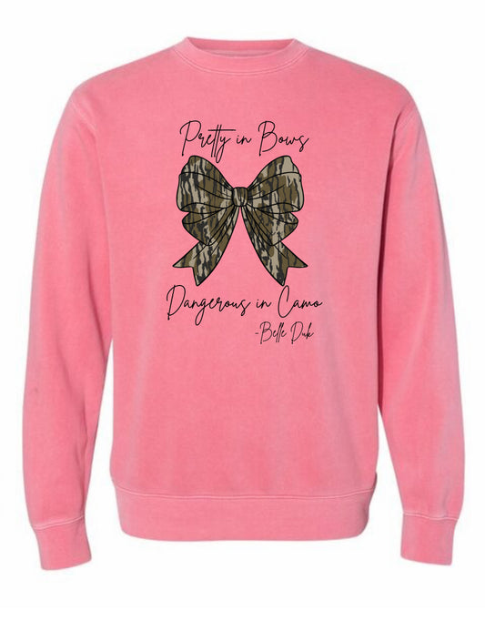 Pretty in Bows sweatshirt