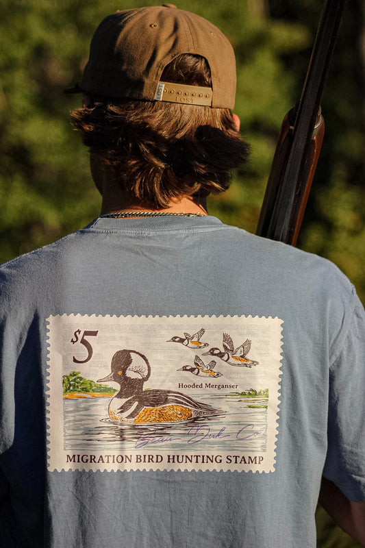 Hooded Merganser Duck Stamp Tee