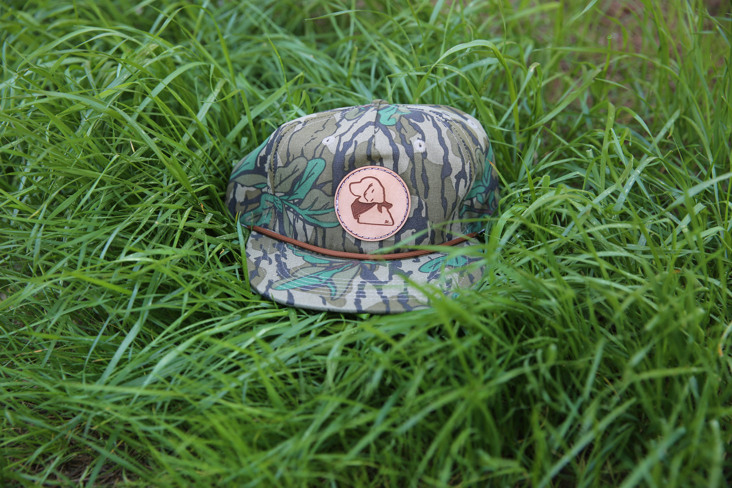 Beau Camo Leather Patch