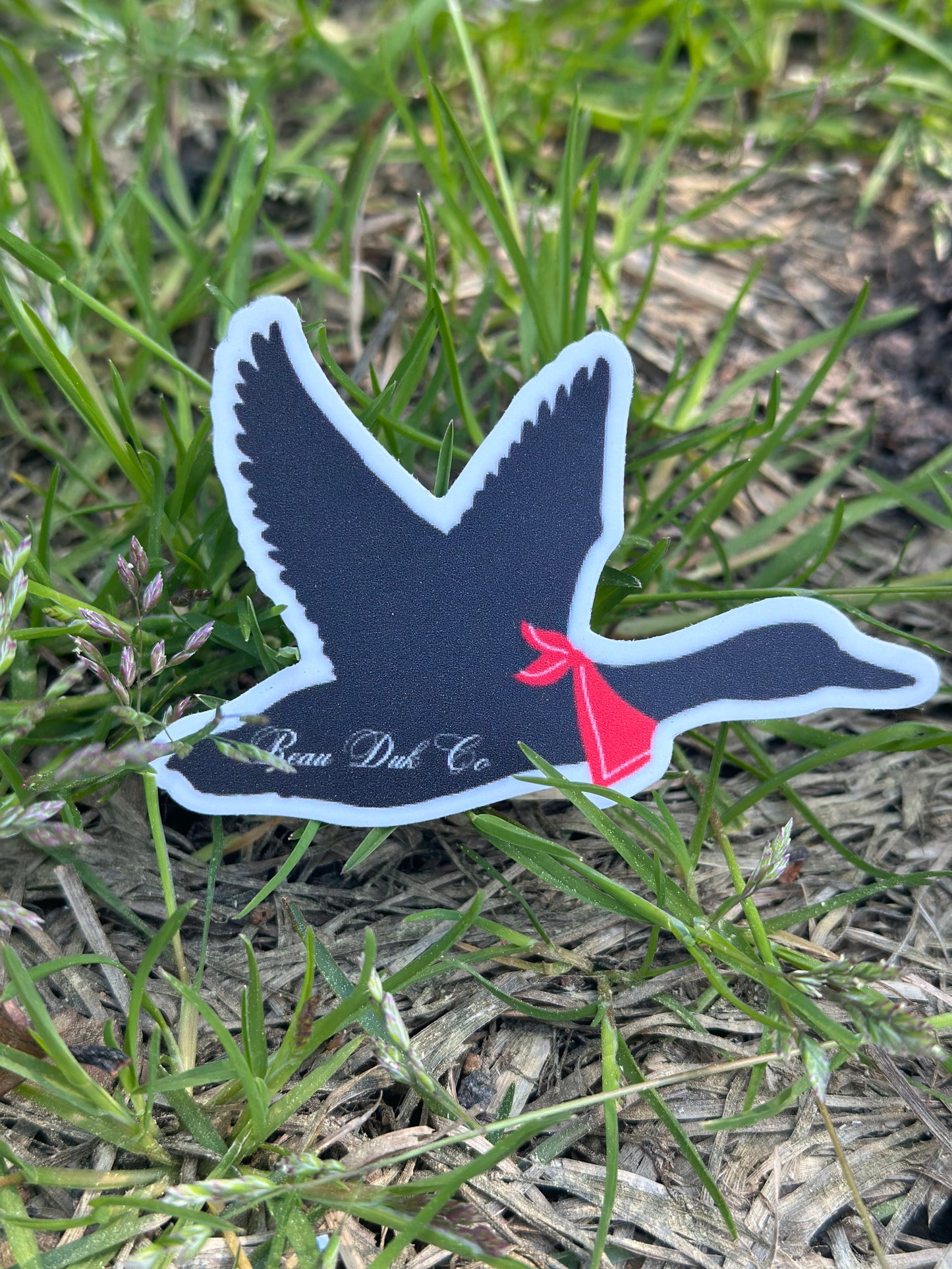 BD Flying Duck Sticker