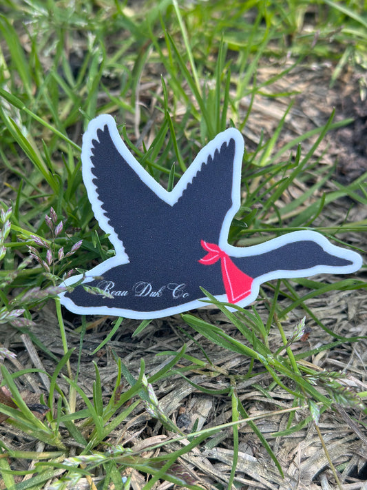 BD Flying Duck Sticker