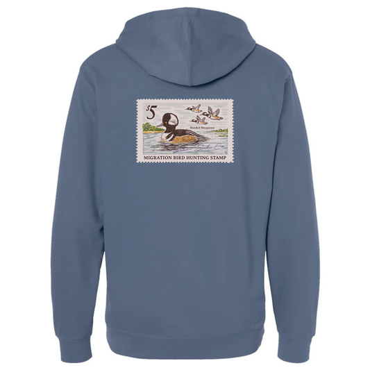 Merganser Duk Stamp Hoodie