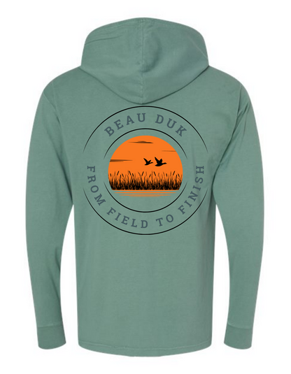 Hooded Marsh Long Sleeve Tee