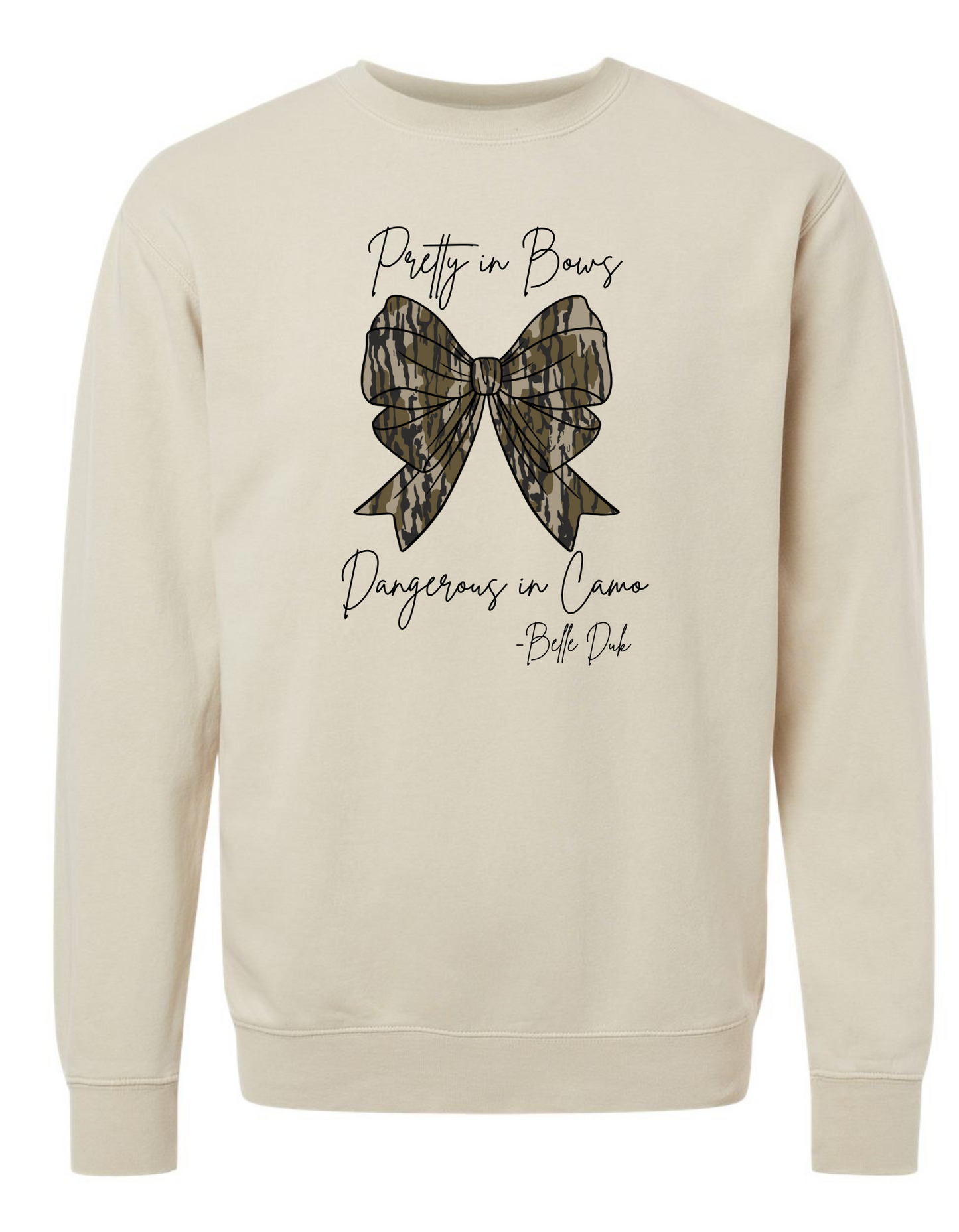 Pretty in bows sweatshirt