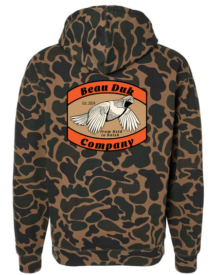 Quail Duk camo hoodie