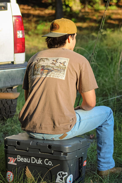 Wood Duk Conservation Stamp Tee SS