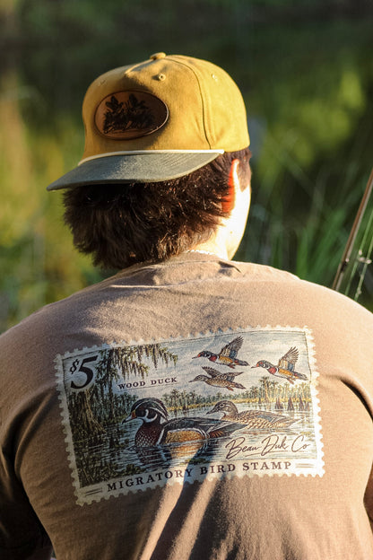 Wood Duk Conservation Stamp Tee SS